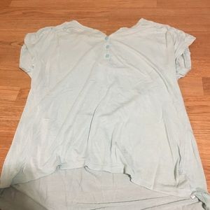 Quarter Buttoned Tee
